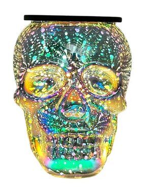 NEW Halloween Skull Wax Melt Warmer by Celebrate Together